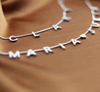 COLLAR BOLD INICIALES