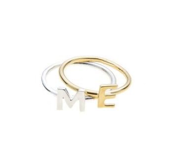 Anillo bold inicial