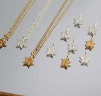 Collar Estrella Grabado