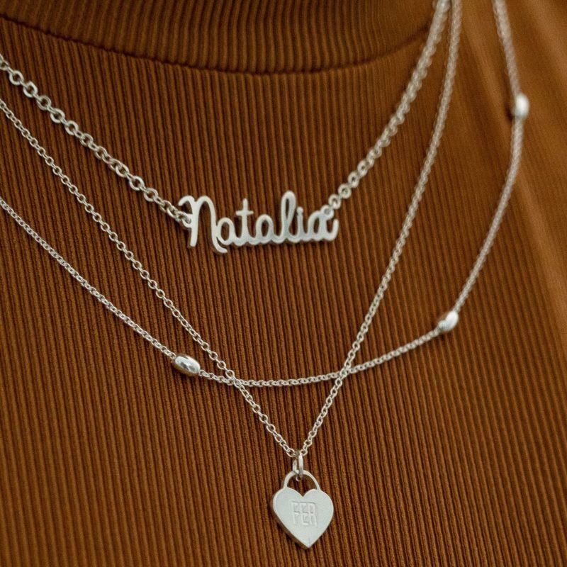 COLLAR CORAZÓN LOCKET