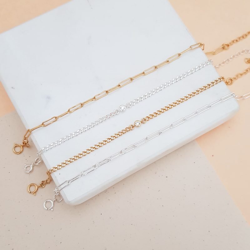 PULSERA	BISEL DE ZIRCONIA