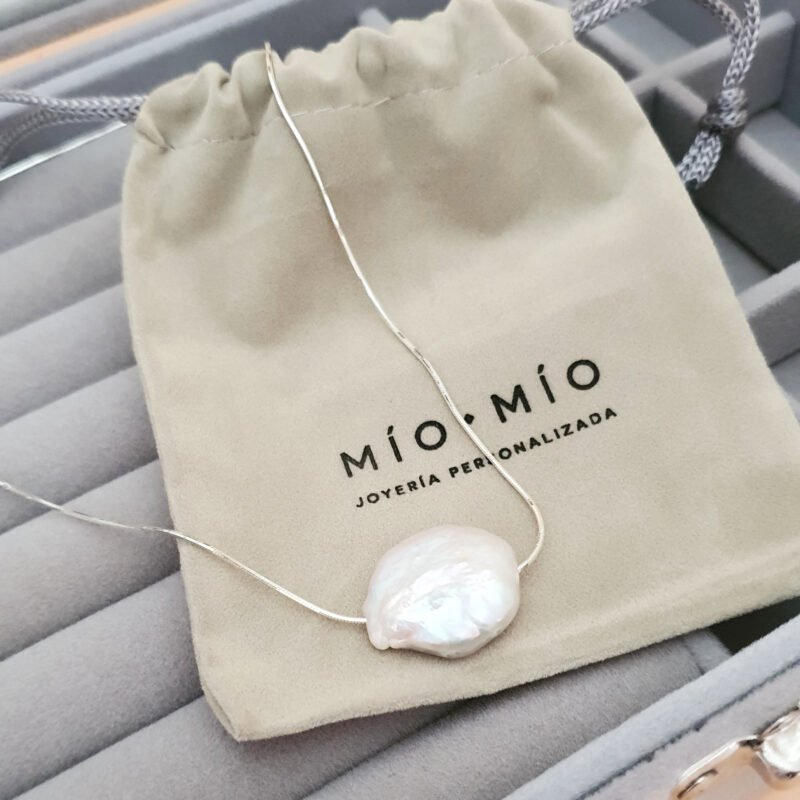 COLLAR PERLA MONEDA